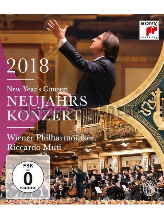 SRB18163 【2018年維也納新年音樂會/ Vienna Philharmonic Orchestra New Year S Concert】音樂 BD50G 不附粵配 不附中文字幕 01碟