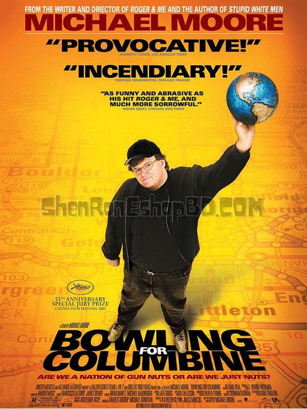 SRB18298 【科倫拜校園事件 Bowling For Columbine】紀錄片 BD50G 不附粵配 附中文字幕 01碟