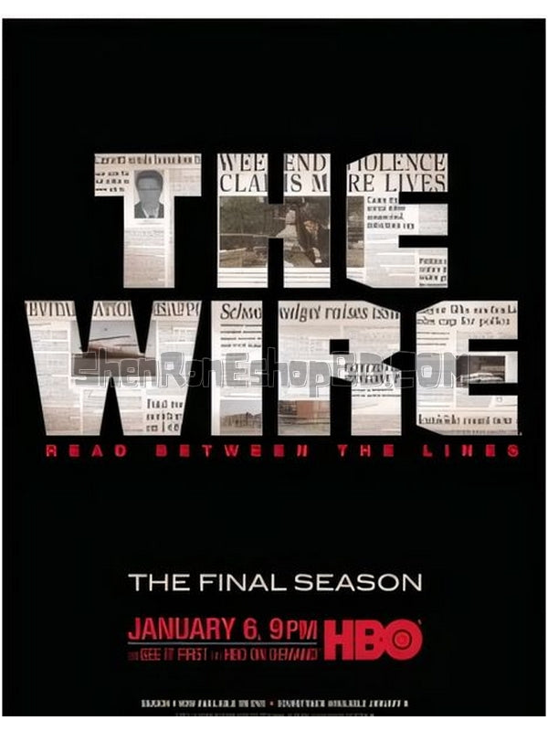 SRB18406 【火線/ 線人 第五季/ The Wire Season 5】劇集 BD50G 不附粵配 附中文字幕 04碟