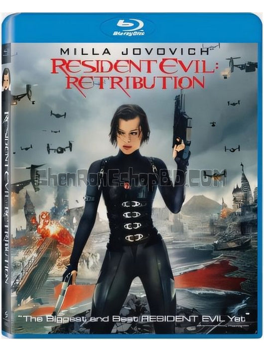 SRB18448 【生化危機5：懲罰 Resident Evil：Retribution】電影 BD50G 不附粵配 附中文字幕 01碟