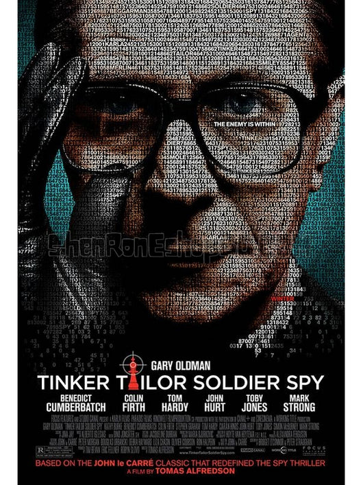 SRB18497 【鍋匠, 裁縫, 士兵, 間諜/ 鍋匠/ 英國間諜/ 諜影行動 (台) Tinker.Taylor.Soldier.Spy.】電影 BD50G 不附粵配 附中文字幕 01碟