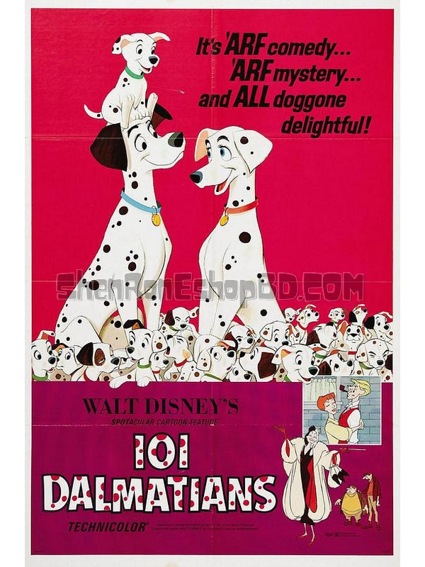 SRB18519 【101忠狗/ 101斑點狗 /One Hundred And One Dalmatians】動畫 BD50G 不附粵配 附中文字幕 01碟