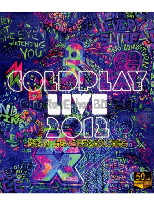 SRB18575 【酷玩樂團：玩酷人生世界巡演 演唱會 Coldplay Live】音樂 BD50G 不附粵配 不附中文字幕 01碟