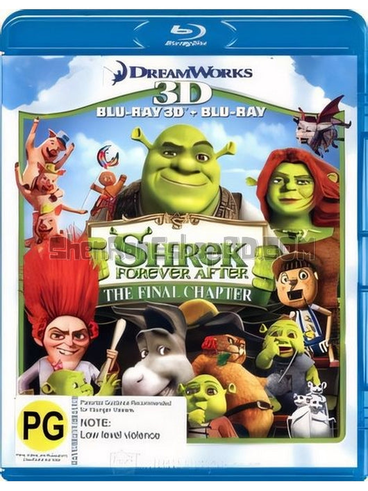 SRB18797 【怪物史萊克3 Shrek Iii 分時】動畫 3D 不附粵配 不附中文字幕 01碟