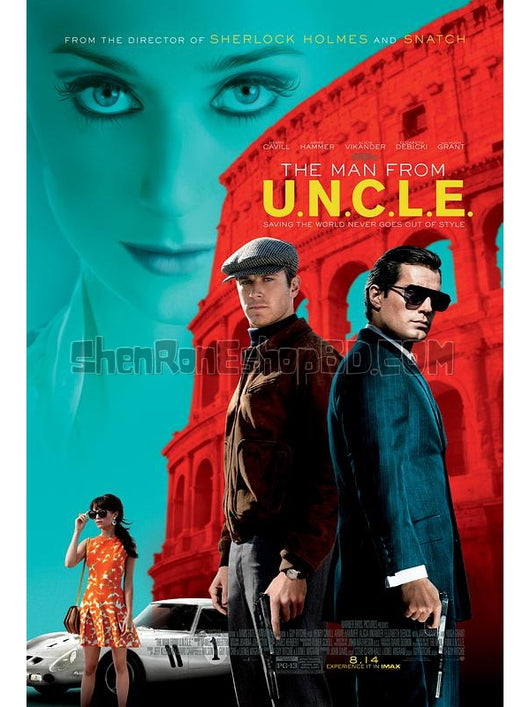 SRB18802 【秘密特工/ 神秘特工 The Man From U.N.C.L.E.】電影 BD50G 不附粵配 附中文字幕 01碟