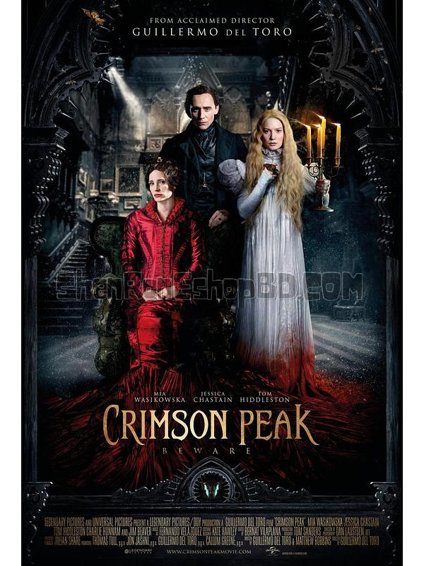 SRB18821 【猩紅山峰/ 血色莊園/ 腥紅山莊 Crimson Peak】電影 BD50G 不附粵配 附中文字幕 01碟