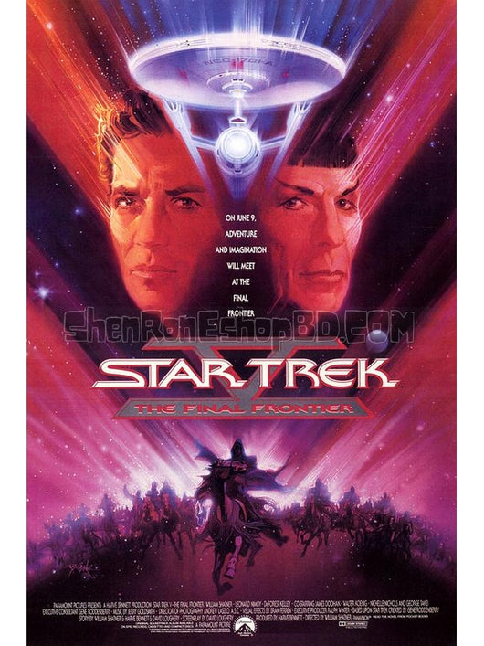 SRB19295 【星際旅行5：終極先鋒 Star Trek V：The Final Frontier】電影 BD50G 不附粵配 附中文字幕 01碟