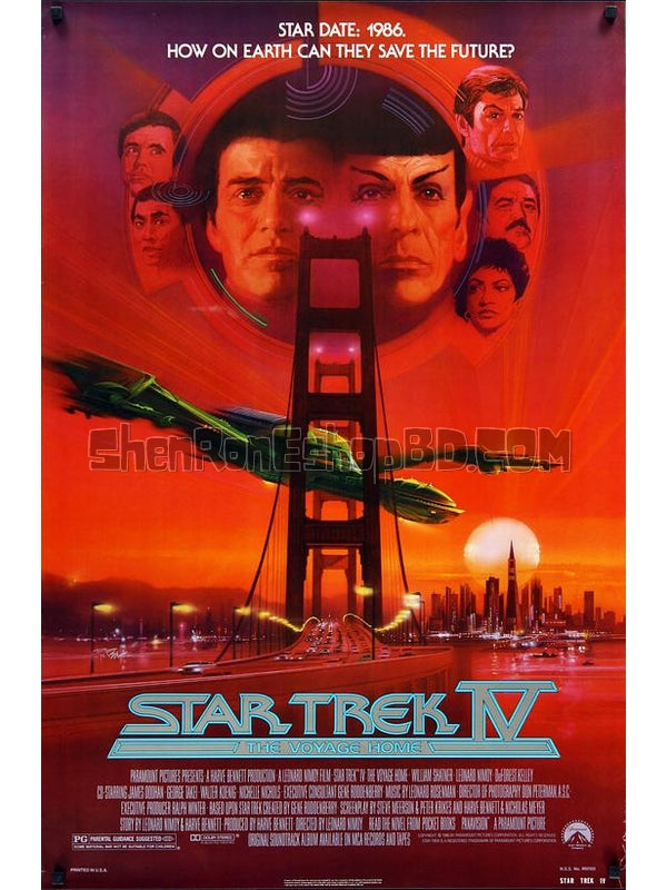 SRB19296 【星際旅行4：搶救未來 Star Trek Iv：The Voyage Home】電影 BD50G 不附粵配 附中文字幕 01碟