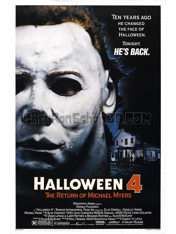 SRB19462 【月光光心慌慌4 Halloween 4：The Return Of Michael Myers】電影 BD25G 不附粵配 附中文字幕 01碟