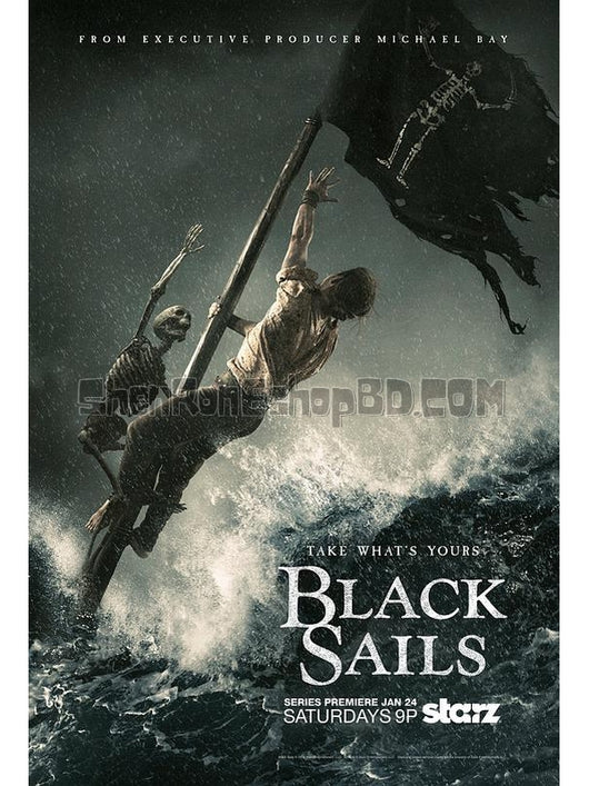 SRB19472 【黑帆 第二季 Black Sails Season 2‎】劇集 BD50G 不附粵配 附中文字幕 04碟