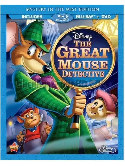 SRB19732 【妙妙探/ The Great Mouse Detective】動畫 BD25G 不附粵配 附中文字幕 01碟