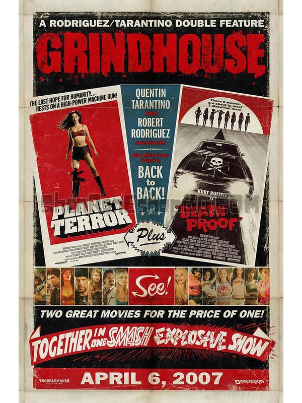 SRB19827 【刑房 Grindhouse‎】電影 BD25G 不附粵配 不附中文字幕 01碟