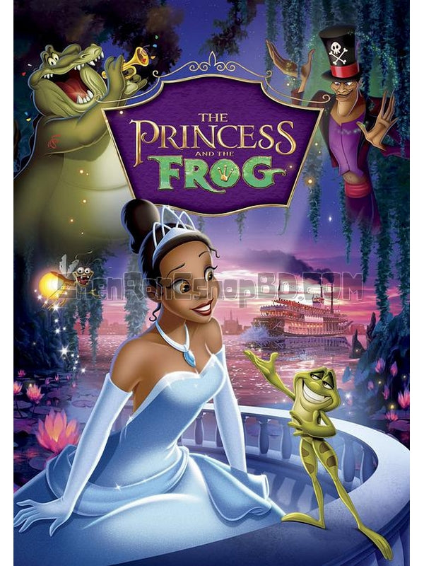 SRB19974 【公主與青蛙 The Princess And The Frog】動畫 BD50G 不附粵配 附中文字幕 01碟