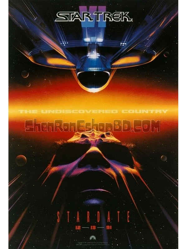 SRB02718 【星際旅行6：未來之城/ Star Trek Vi：The Undiscovered Country】電影 BD25G 不附粵配 不附中文字幕 01碟