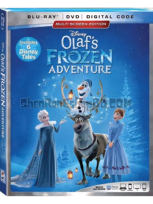 SRB20125 【雪寶的冰雪大冒險/ Olaf'S Frozen Adventure】動畫 BD25G 附粵配 附中文字幕 01碟