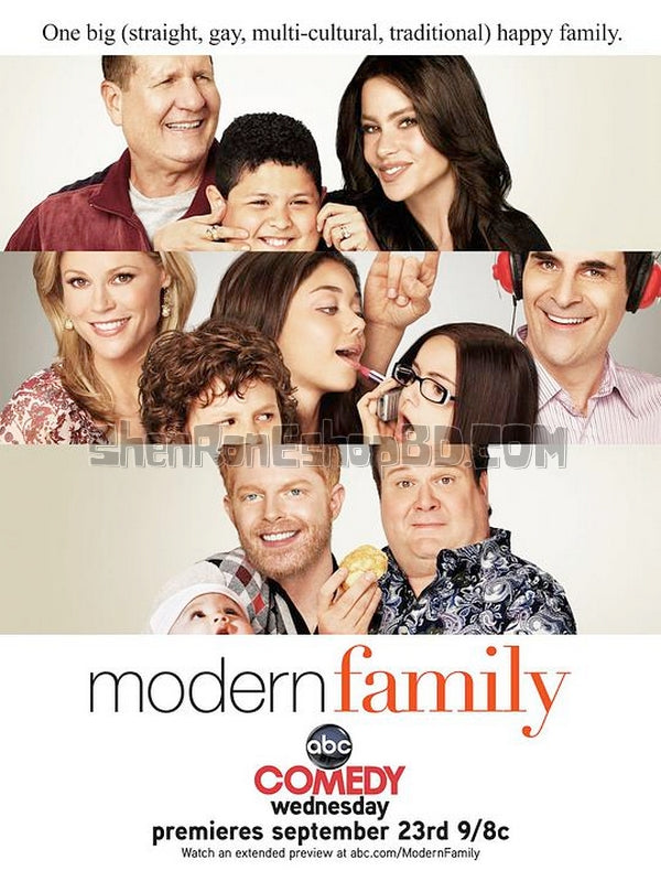 SRB20569 【摩登家庭(第1季) Modern Family S01】劇集 BD25G 不附粵配 附中文字幕 02碟