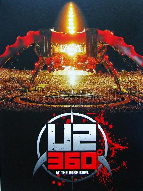 SRB20723 【U2樂隊 玫瑰碗360度演唱會實況】音樂 BD25G 不附粵配 附中文字幕 01碟