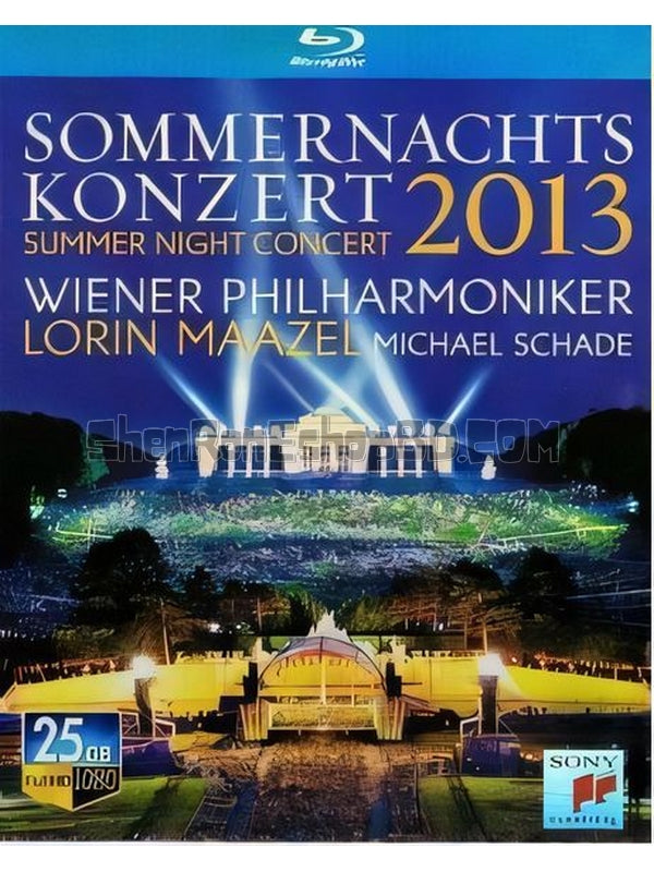 SRB20729 【2013年維也納仲夏夜露天音樂會/ Sommernachtskonzert】音樂 BD25G 不附粵配 不附中文字幕 01碟