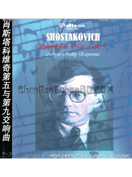 SRB20914 【藍光cd Shostakovich： Symphonies Nos. 5 & 9 肖斯塔科維奇第五與第九交響曲】音樂 BD25G 不附粵配 不附中文字幕 01碟