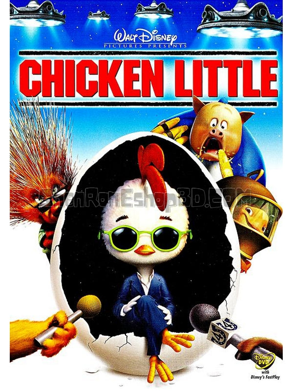 SRB20917 【雞仔總動員/ 四眼天雞 Chicken Little】動畫 3D 不附粵配 附中文字幕 01碟