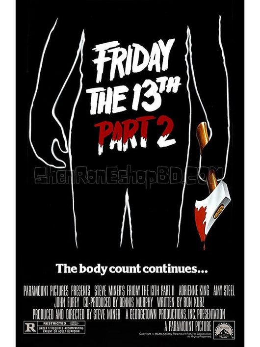 SRB21849 【十三號星期五2/ 黑色星期五2 Friday The 13Th Part 2】電影 BD50G 不附粵配 附中文字幕 01碟