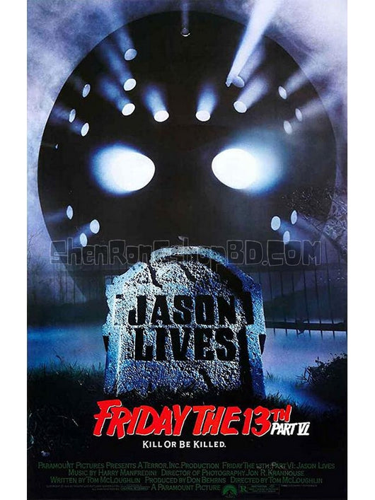 SRB21857 【十三號星期五6 Friday The 13Th Part Vi：Jason Lives】電影 BD50G 不附粵配 附中文字幕 01碟