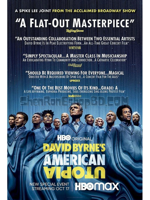 SRB21861 【大衛·伯恩的美國烏托邦 David Byrne'S American U Topia】紀錄片 BD50G 不附粵配 附中文字幕 01碟