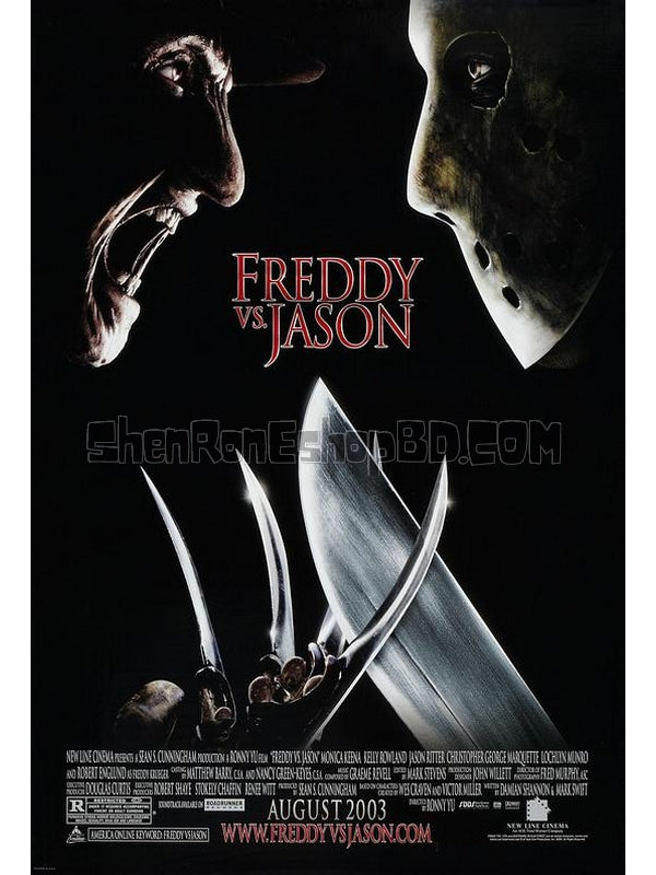 SRB21884 【佛萊迪大戰傑森/ 鬼王再生 Freddy Vs. Jason】電影 BD50G 不附粵配 附中文字幕 01碟