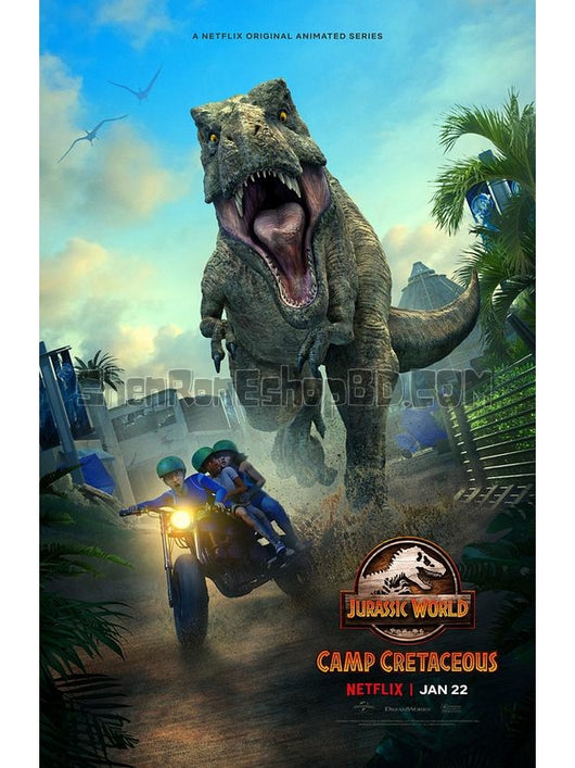 SRB22309 【侏羅紀世界：白堊紀營地 第二季 Jurassic World：Camp Cretaceous Season 2】動畫 BD25G 不附粵配 附中文字幕 01碟