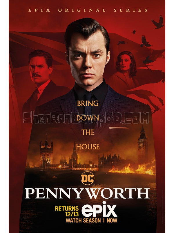 SRB22759 【潘尼沃斯 第二季 Pennyworth Season 2】劇集 BD25G 不附粵配 附中文字幕 02碟