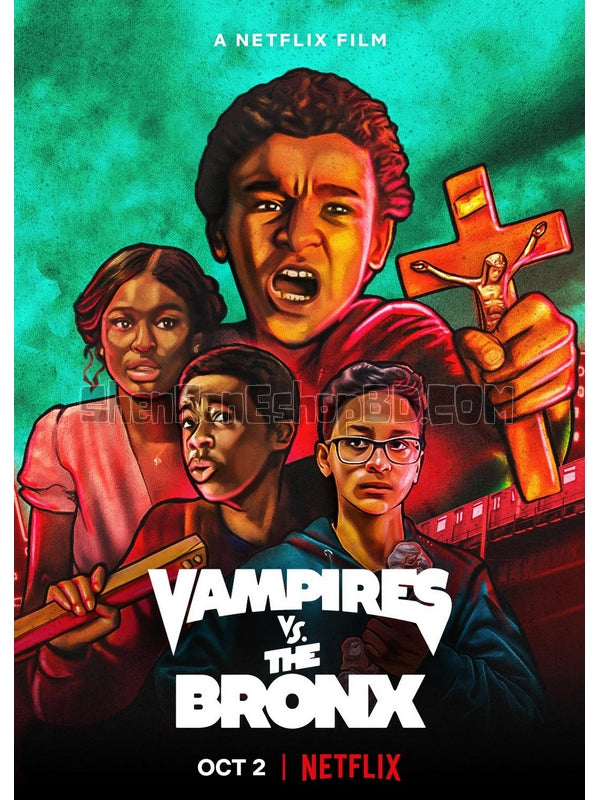 SRB22894 【布朗克斯少年大戰吸血鬼 Vampires Vs The Bronx】電影 BD25G 不附粵配 附中文字幕 01碟