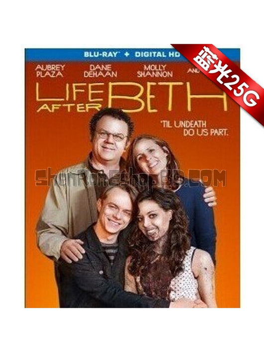 SRB02990 【我的僵屍女友/ Life After Beth】電影 BD25G 不附粵配 附中文字幕 01碟