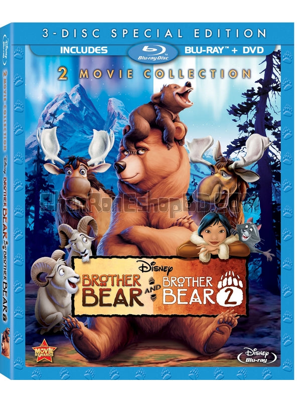 SRB23068 【熊的傳說2/ 熊兄弟2 Brother Bear 2】動畫 BD50G 不附粵配 附中文字幕 01碟