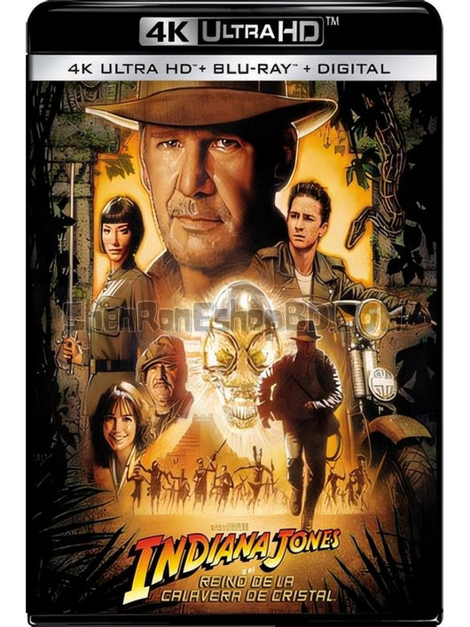 SRB23222 【奪寶奇兵4 Indiana Jones And The Kingdom Of The Crystal Skull‎】電影 4KUHD 不附粵配 附中文字幕 01碟