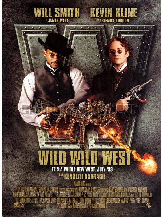 SRB23300 【飆風戰警/ 超智特務 Wild Wild West】電影 BD50G 不附粵配 附中文字幕 01碟