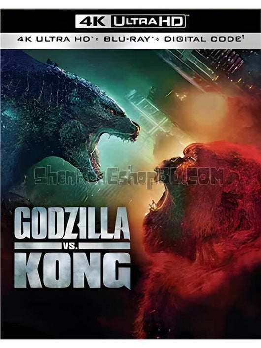 SRB23340 【哥斯拉大戰金剛 Godzilla Vs Kong】電影 4KUHD 不附粵配 附中文字幕 01碟