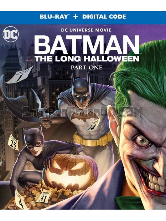 SRB23366 【蝙蝠俠：漫長的萬聖節 (上) Batman：The Long Halloween, Part 1】動畫 BD25G 不附粵配 附中文字幕 01碟