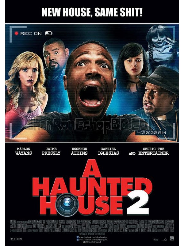 SRB23377 【鬼屋大電影2/ 低俗撞鬼直播2 A Haunted House 2】電影 BD50G 不附粵配 附中文字幕 01碟