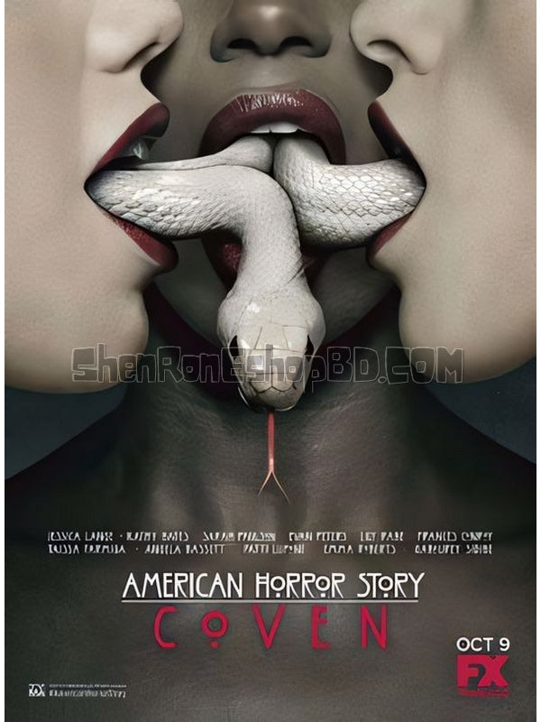 SRB23446 【美國恐怖故事：女巫集會 第三季 American Horror Story：Coven Season 3】劇集 BD25G 不附粵配 附中文字幕 02碟