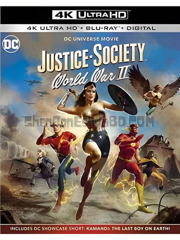 SRB23458 【正義協會：二戰 Justice Society：World War Ii】動畫 4KUHD 不附粵配 附中文字幕 01碟