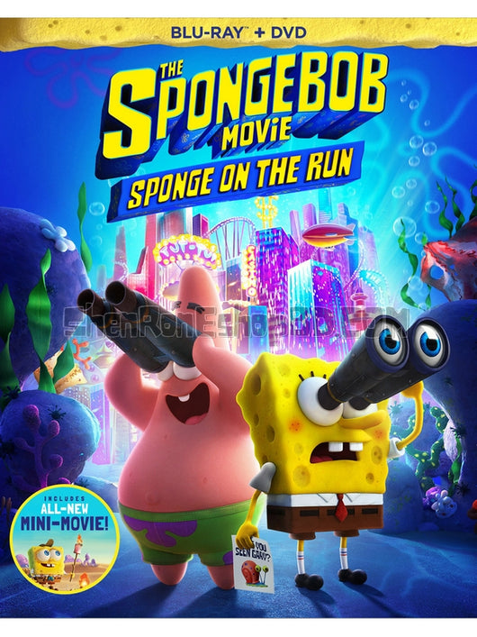 SRB23524 【海綿寶寶：營救大冒險 The Spongebob Movie：Sponge On The Run】動畫 BD50G 不附粵配 附中文字幕 01碟