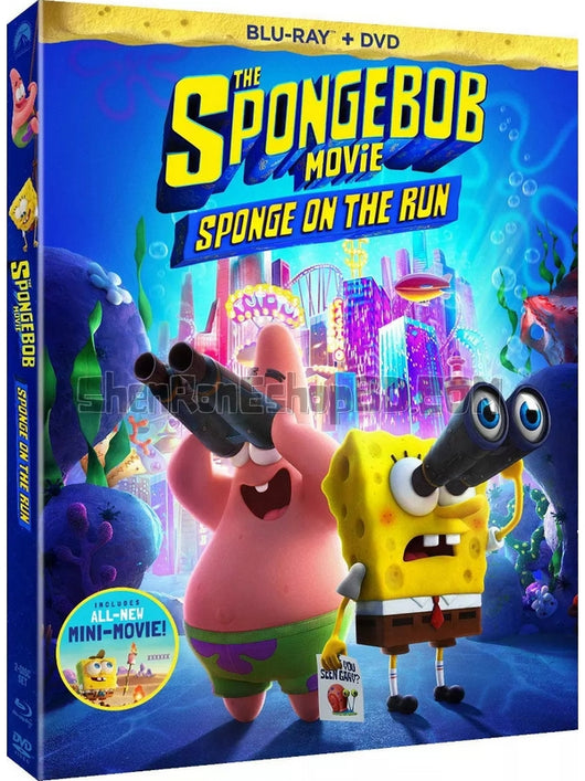 SRB23589 【海綿寶寶：營救大冒險 The Spongebob Movie：Sponge On The Run】動畫 BD25G 不附粵配 附中文字幕 01碟