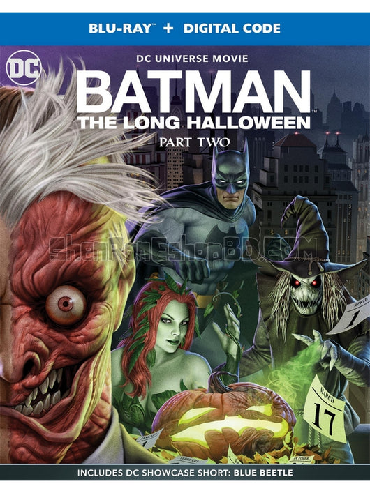 SRB23868 【蝙蝠俠：漫長的萬聖節 (下) Batman：The Long Halloween】動畫 BD25G 不附粵配 附中文字幕 01碟