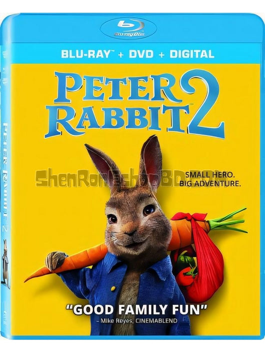 SRB23943 【比得兔2：逃跑計畫 Peter Rabbit 2：The Runaway】動畫 BD25G 不附粵配 附中文字幕 01碟