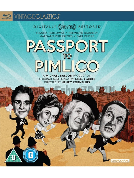 SRB24109 【通往皮姆利科的護照/ 買路錢 Passport To Pimlico】電影 BD50G 不附粵配 附中文字幕 01碟