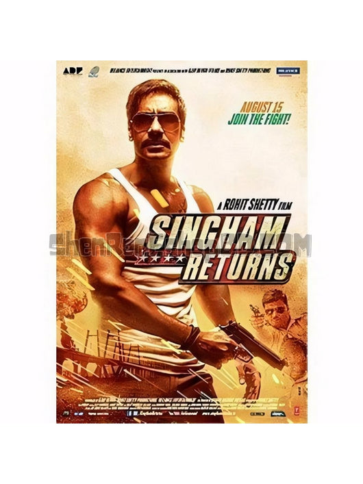 SRB03120 【雄獅2：雄獅歸來/ Singham Returns】電影 BD25G 不附粵配 不附中文字幕 01碟