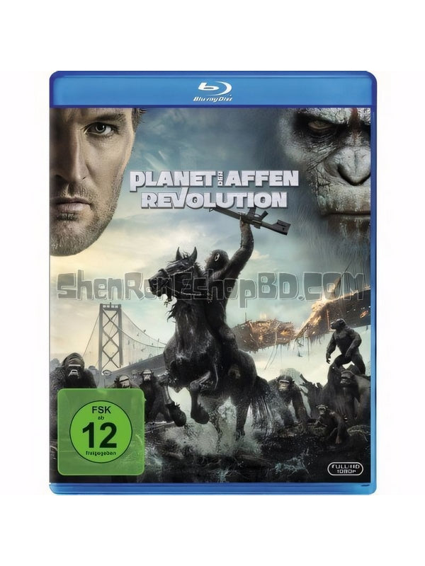 SRB03125 【猩球崛起2：黎明之戰/ Dawn Of The Planet Of The Apes】電影 BD25G 不附粵配 附中文字幕 01碟 正式版