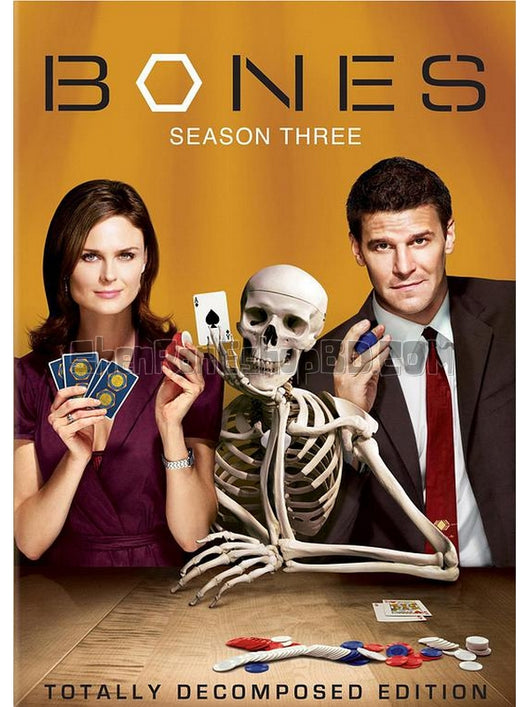 SRB24656 【識骨尋蹤 第三季 Bones Season 3】劇集 BD25G 不附粵配 附中文字幕 02碟 正式版