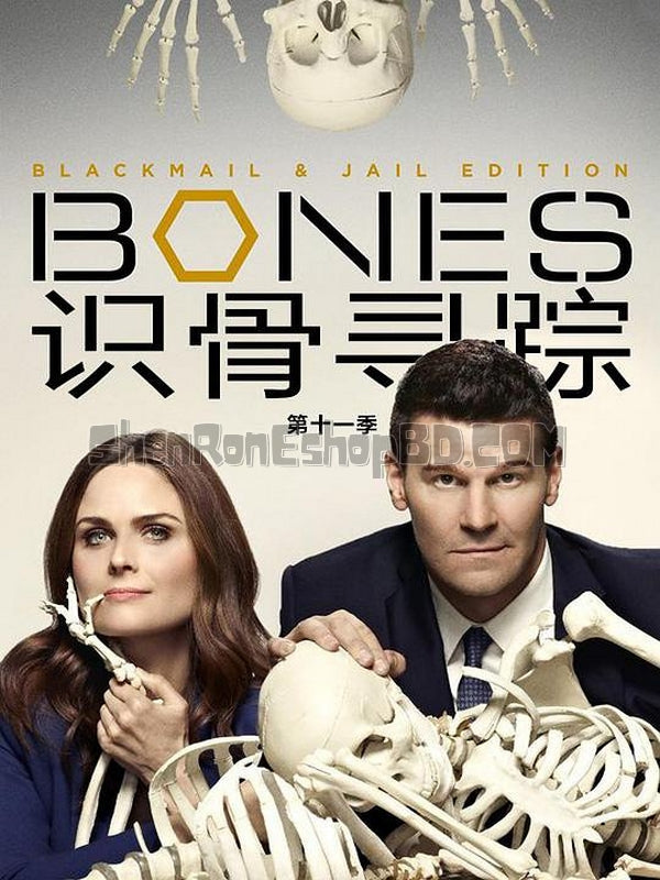 SRB24664 【識骨尋蹤 第十一季 Bones Season 11】劇集 BD25G 不附粵配 附中文字幕 03碟 正式版