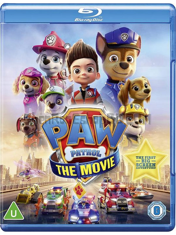 SRB25032 【汪汪隊立大功大電影 全景聲 Paw Patrol：The Movie】動畫 BD50G 不附粵配 附中文字幕 01碟